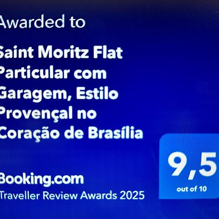 Saint Moritz Express Flat Particular com Garagem, Estilo Provençal no Coração de Brasília Apartamento Exterior foto
